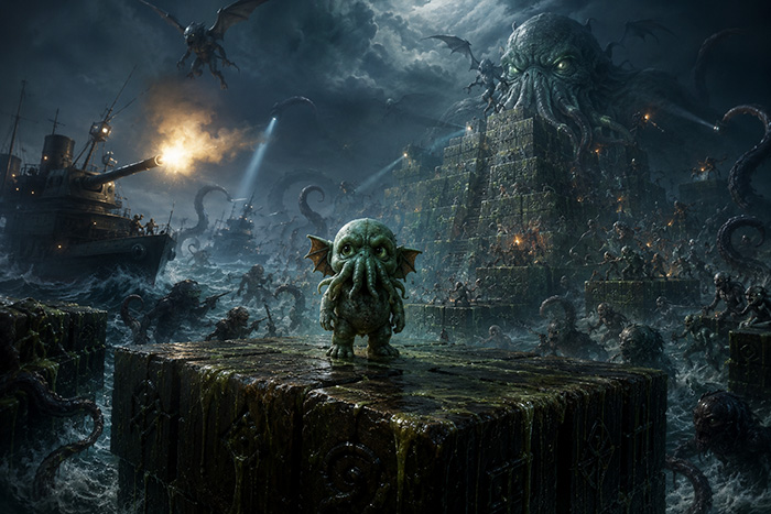 Q*thulhu — The Sunken Pyramid of R'lyeh